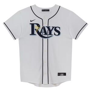 Nike White Rays Baseball Jersey